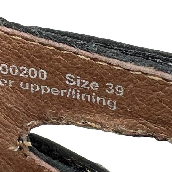 Dansko Women’s Janie Black Strappy Slip on Sandal Size 39 US 8.5/9 - Picture 10 of 11